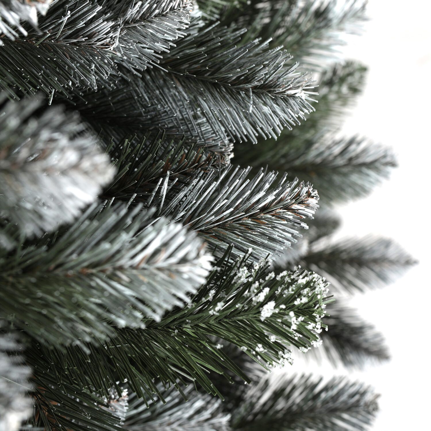 Vianočný zasnežený stromček Borovica JOY 220 cm