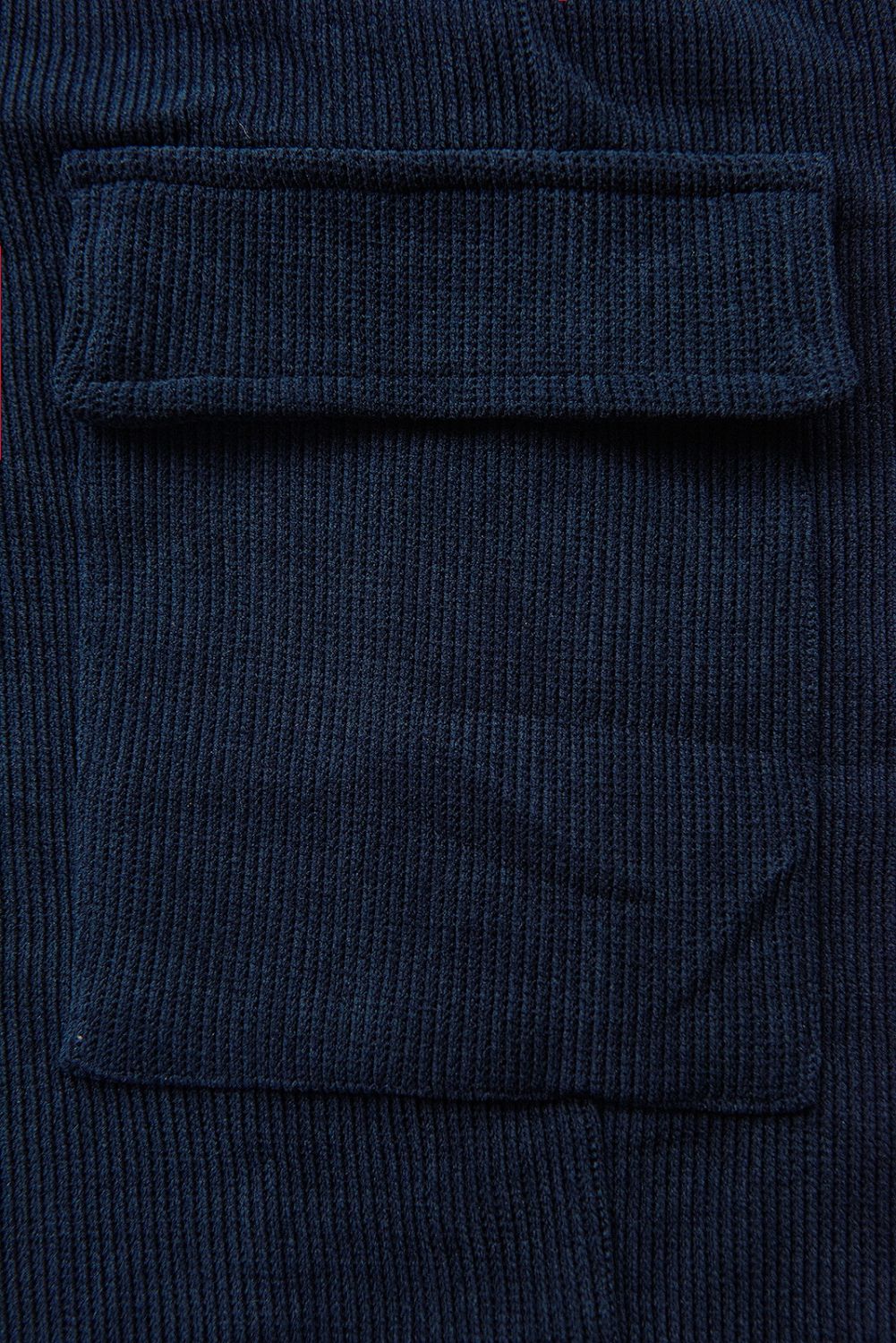 Tmavomodrá súprava na zips