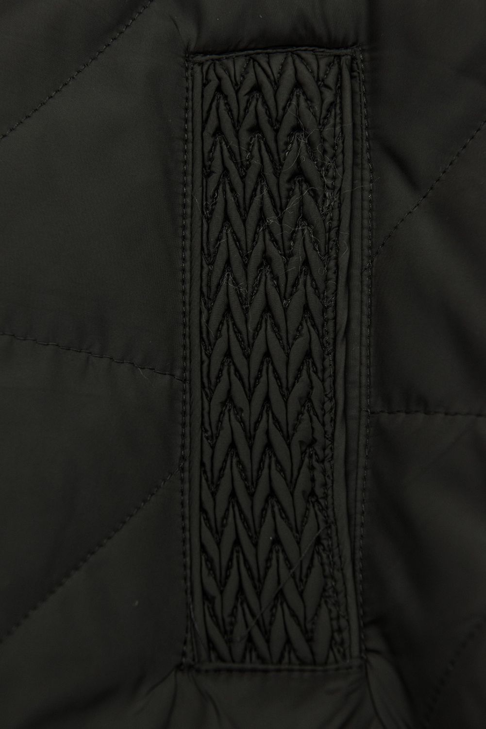 Prechodná bunda s kapucňou čierna