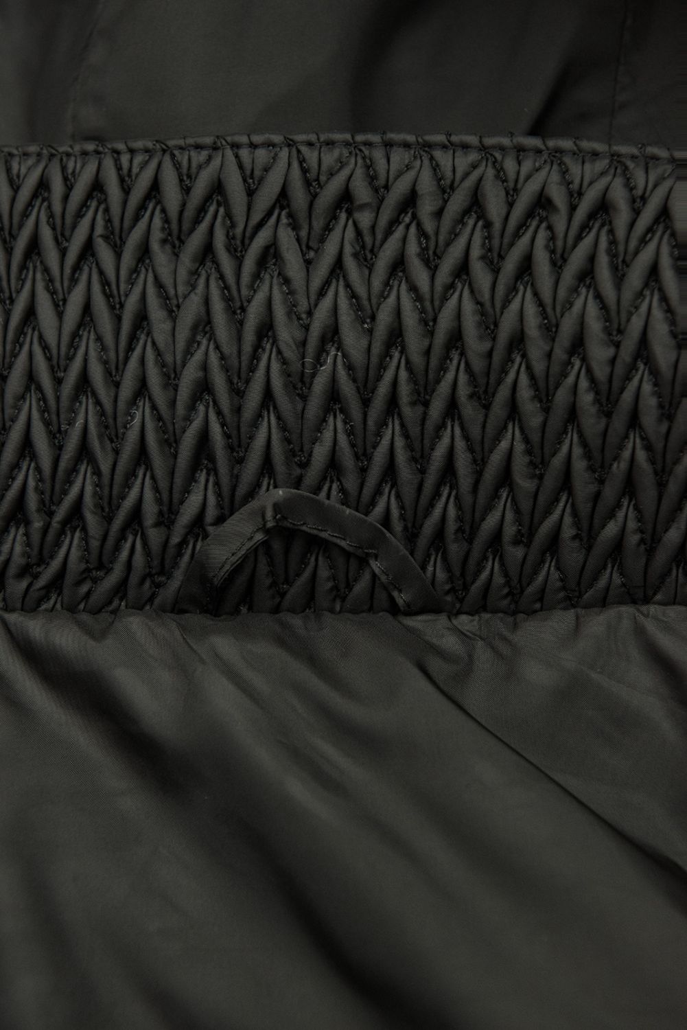 Prechodná bunda s kapucňou čierna