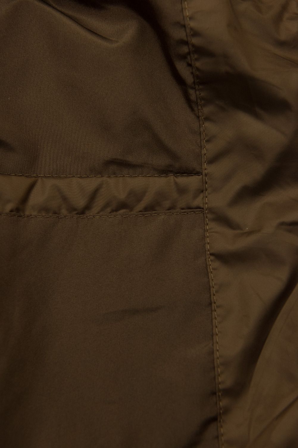 Hnedá prechodná bunda s pletenými rukávmi