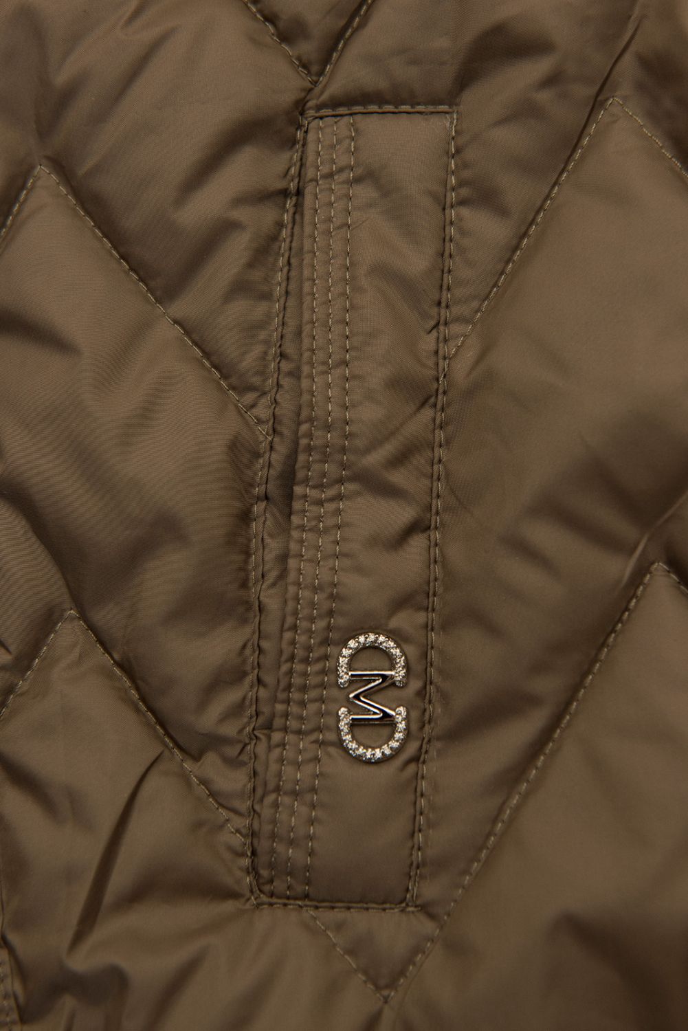 Čokoládovohnedá predĺžená vesta