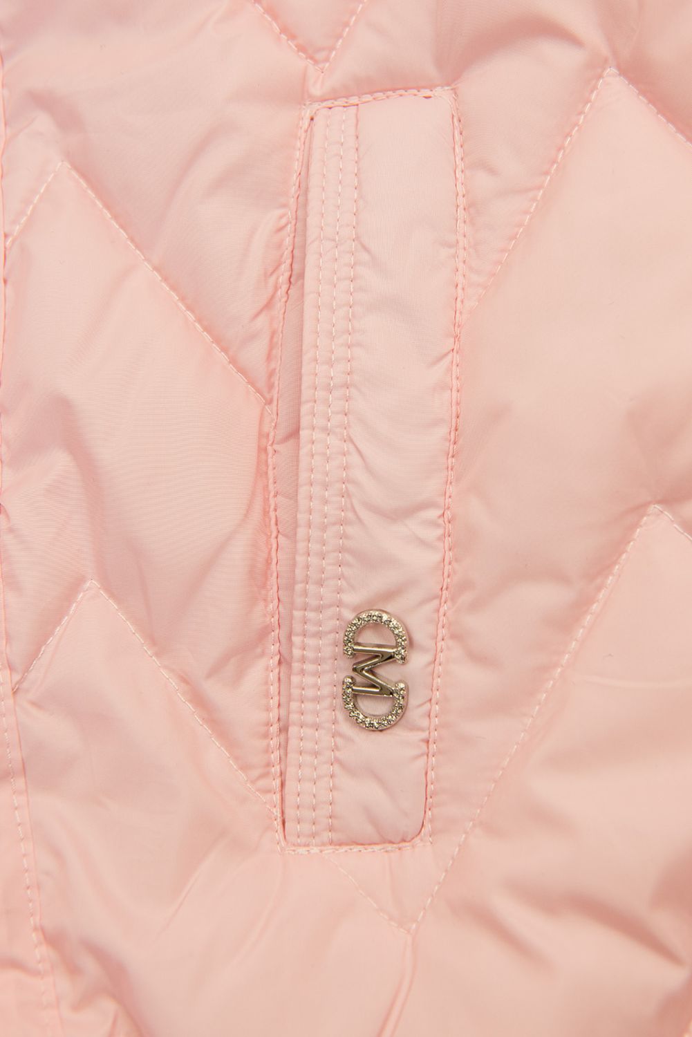 Svetloružová predĺžená vesta