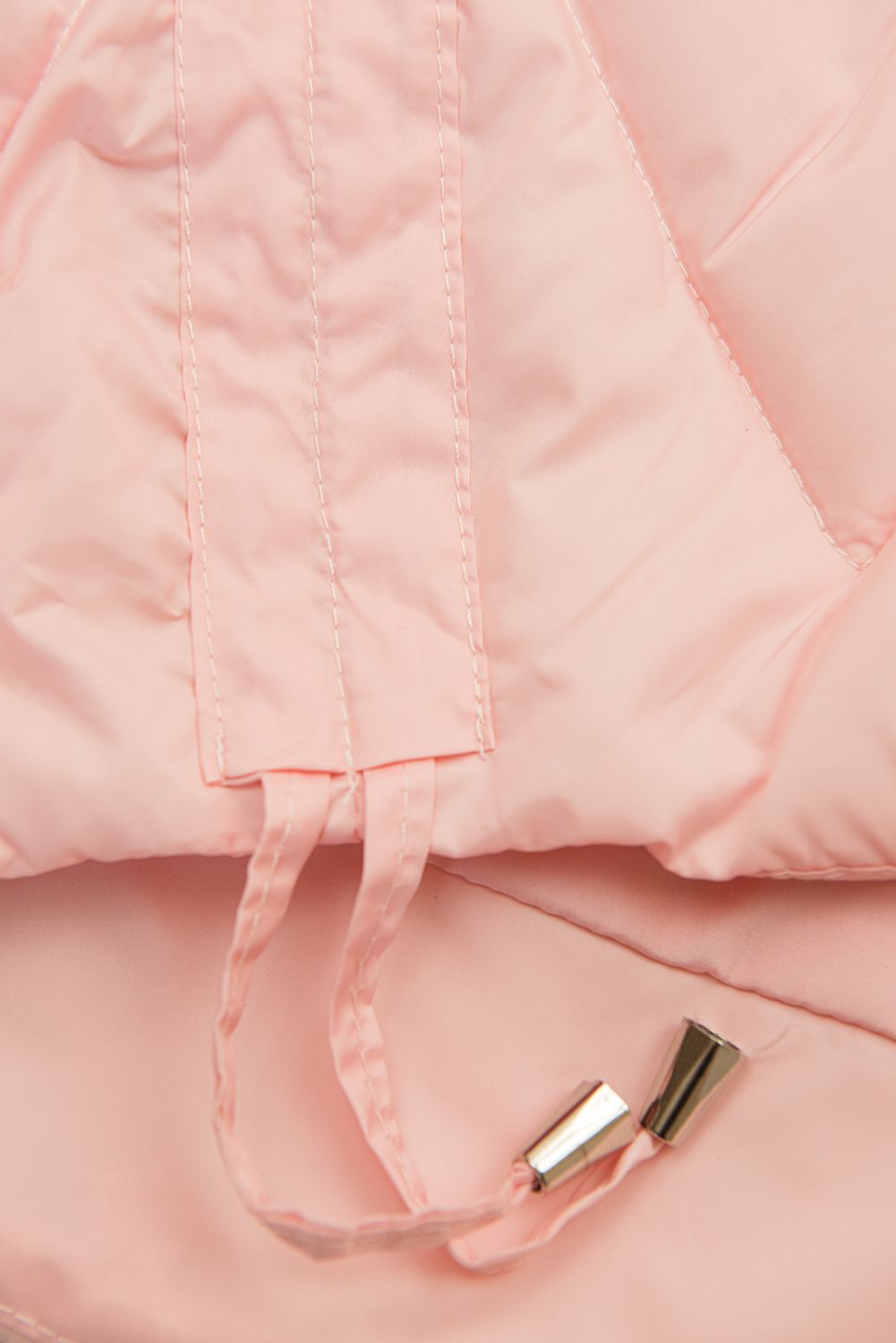 Svetloružová predĺžená vesta