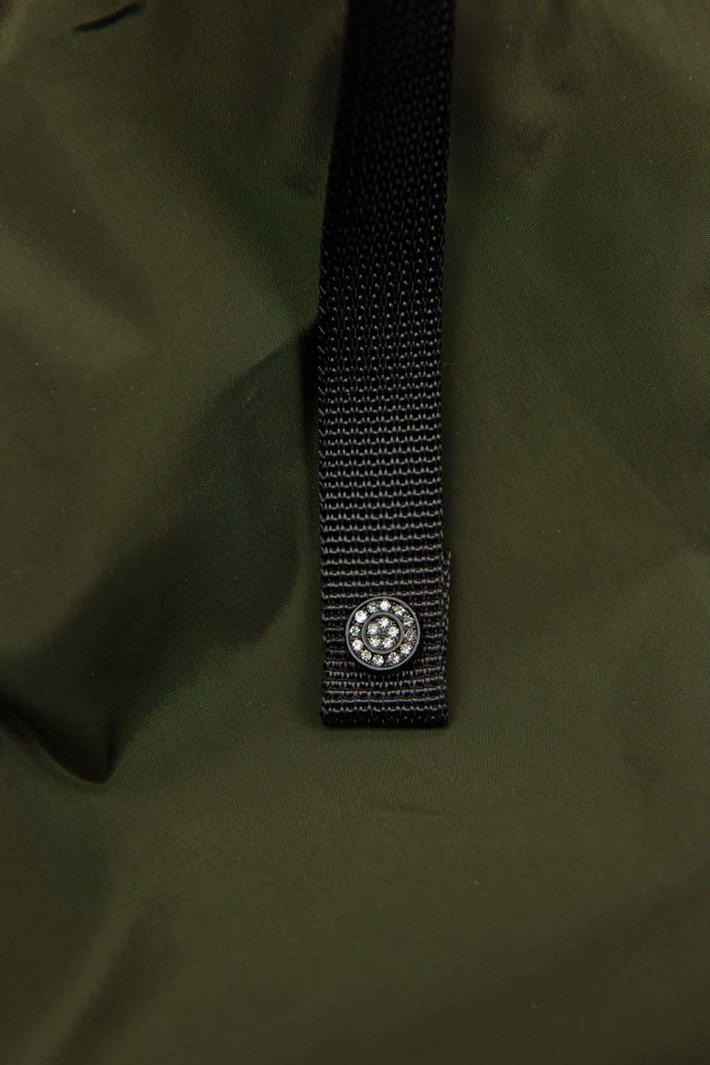 Khaki prechodný plášť/parka