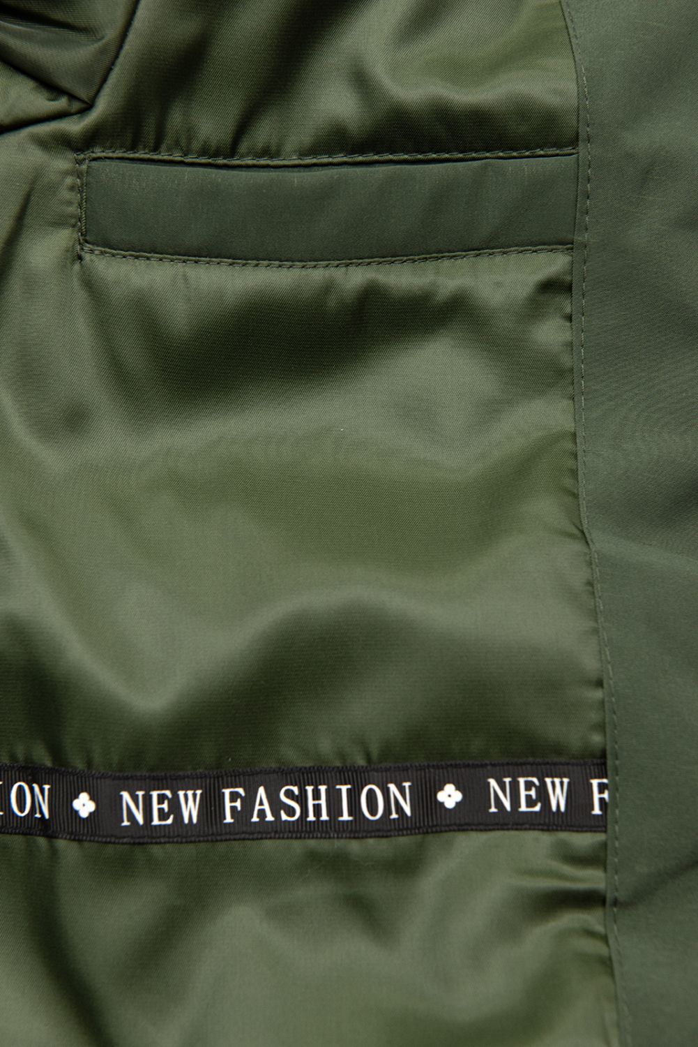 Olivovozelená parka FASHION