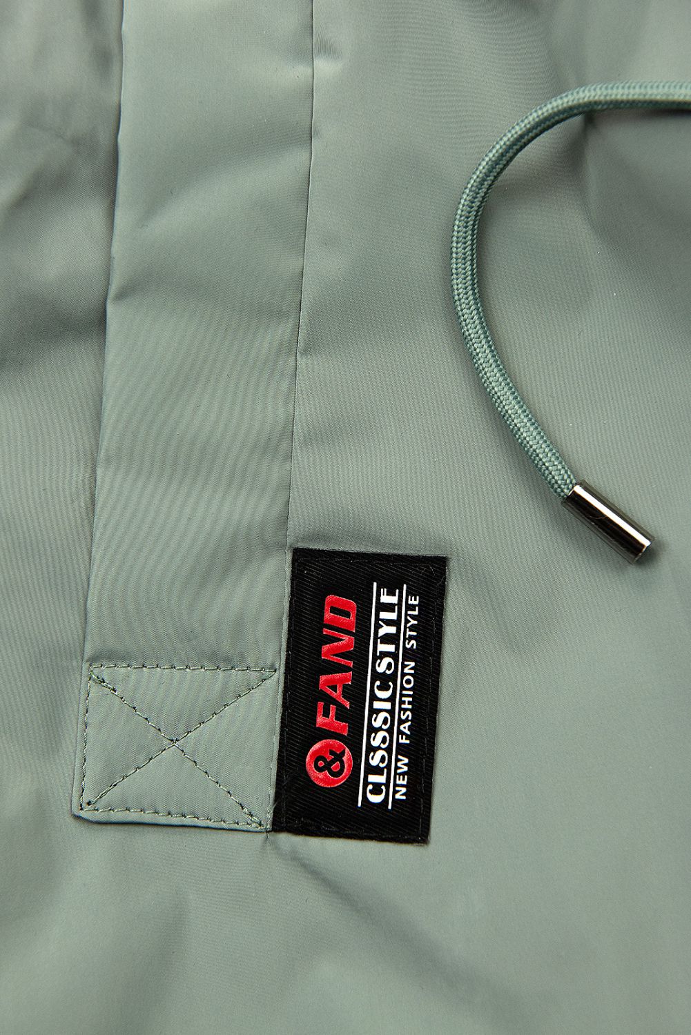 Nefritovozelený predĺžený plášť/parka