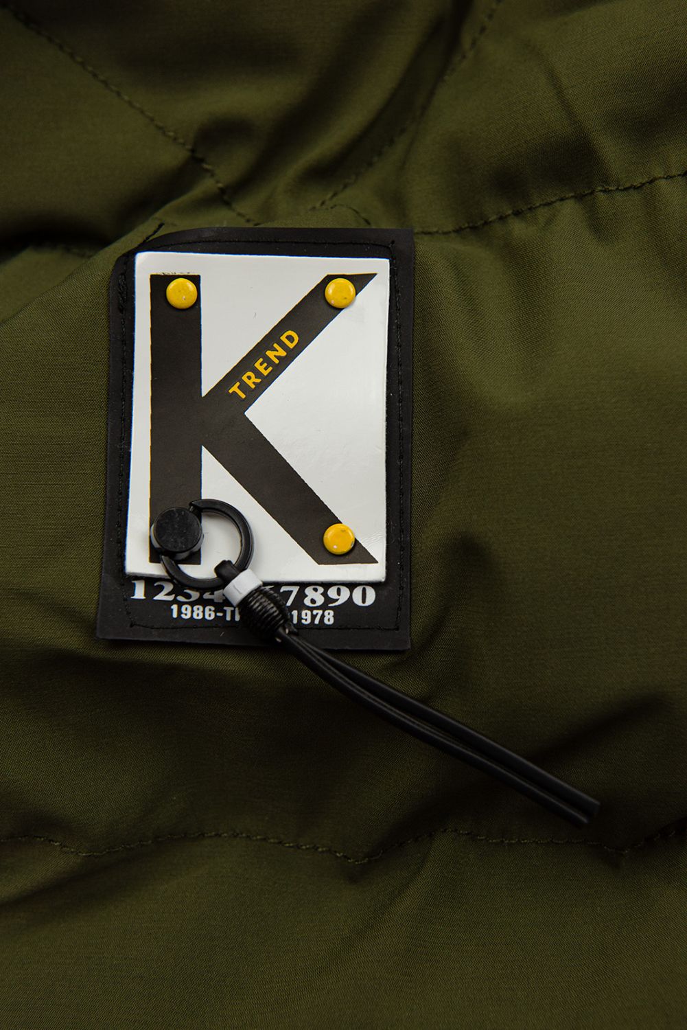 Army zelená zateplená bomber bunda