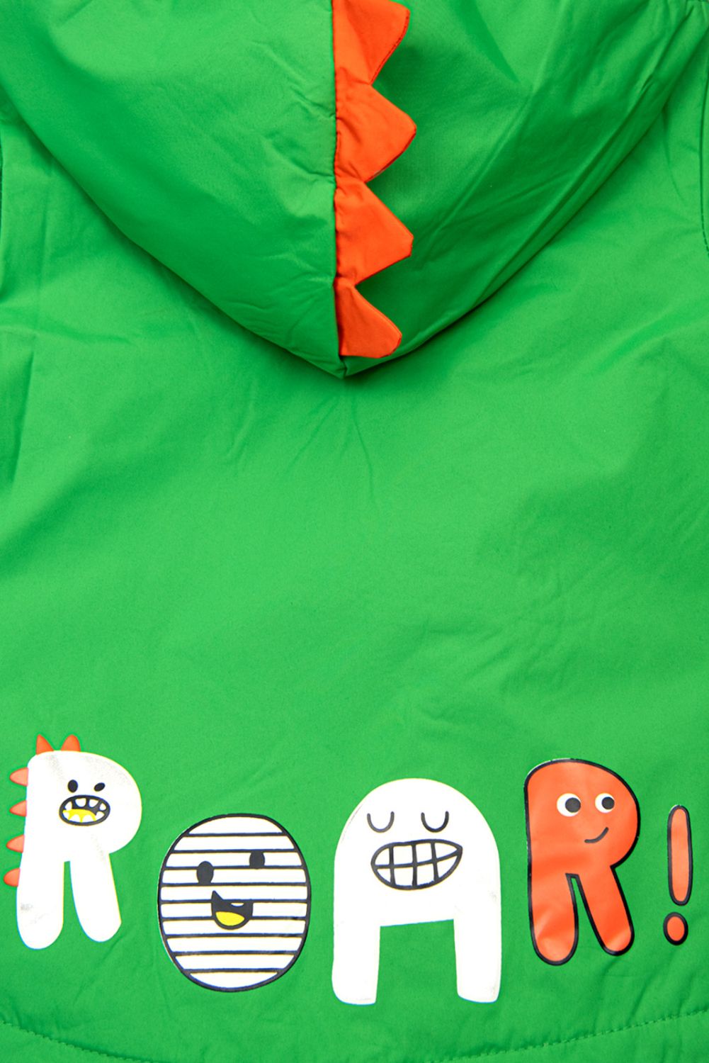 Zelená bunda s kapucňou DINO