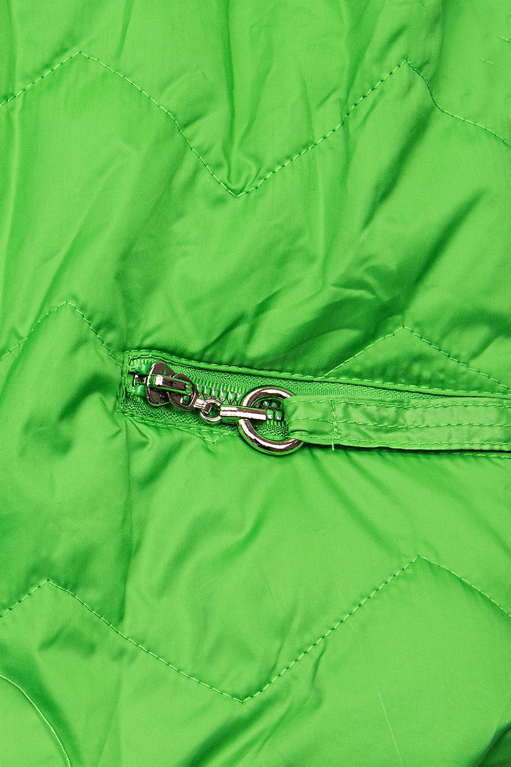 Zelená prechodná bunda FASHION