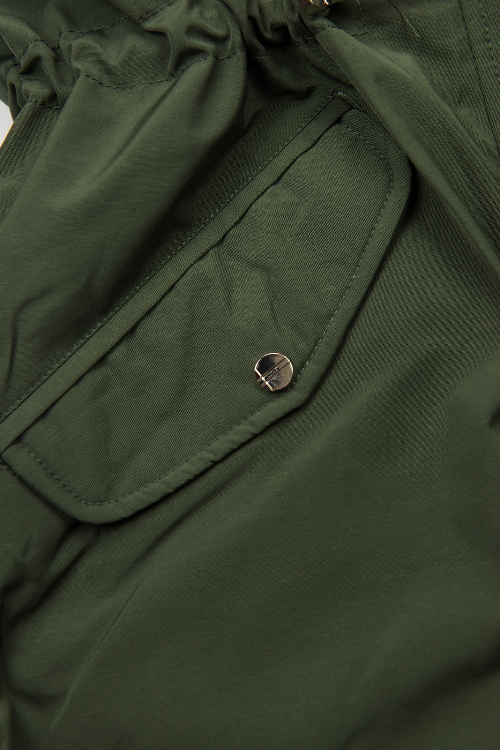 Army zelená parka na obdobie jeseň/zima