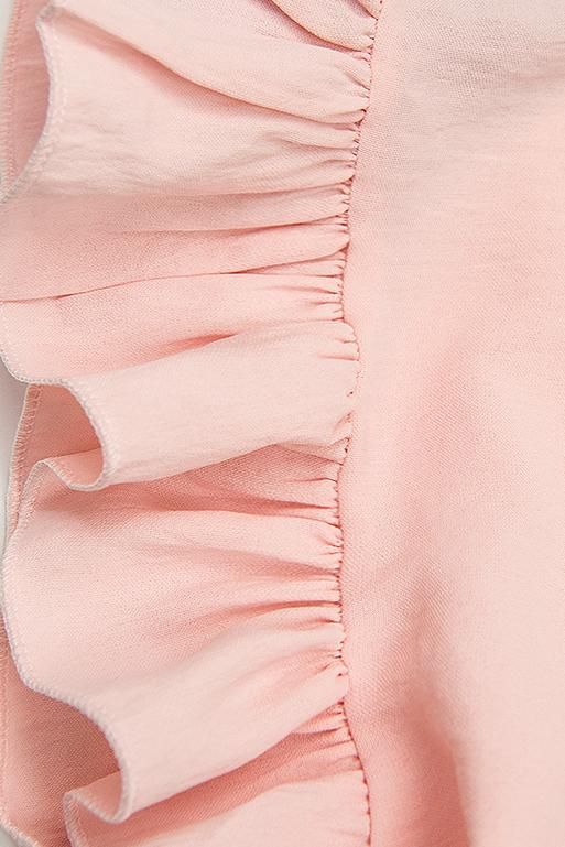 Ružové letné šaty z viskózy