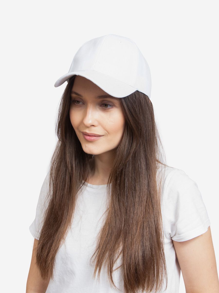Biela šiltovka v basic strihu