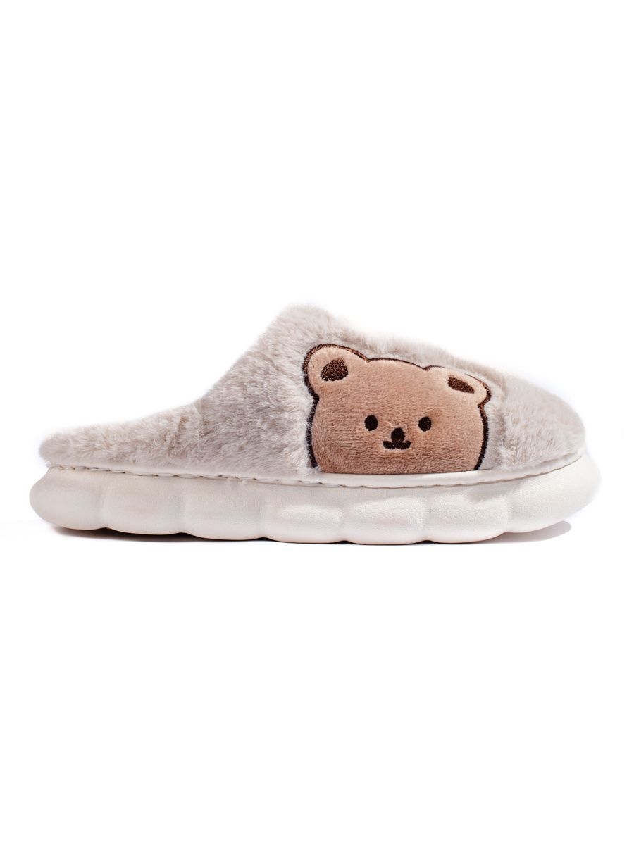Béžové dámske papuče BEAR