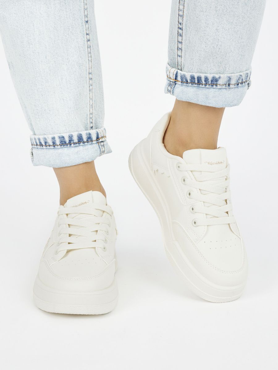 Béžové dámske športové sneakersy