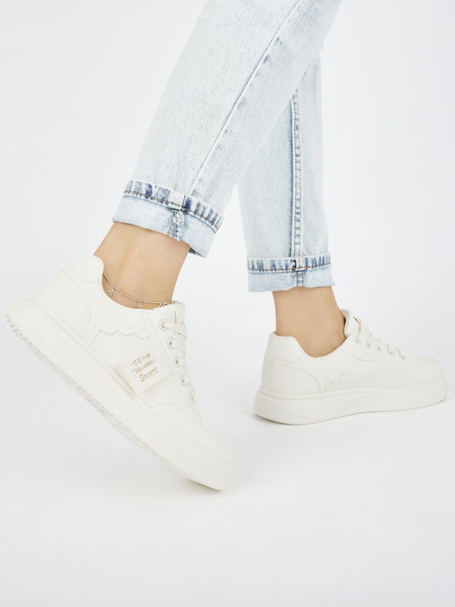 Béžové dámske športové sneakersy