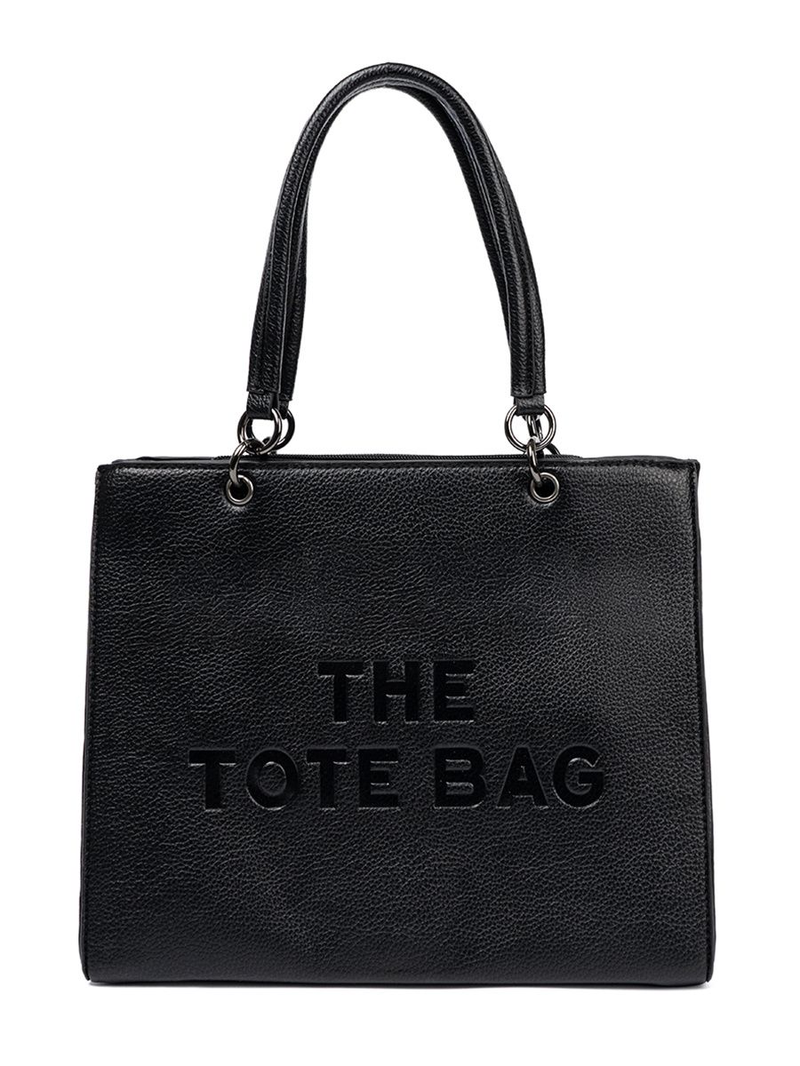 Klasická čierna shopperka TOTE