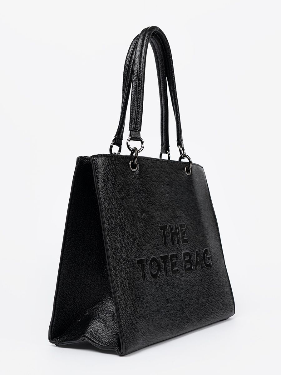 Klasická čierna shopperka TOTE