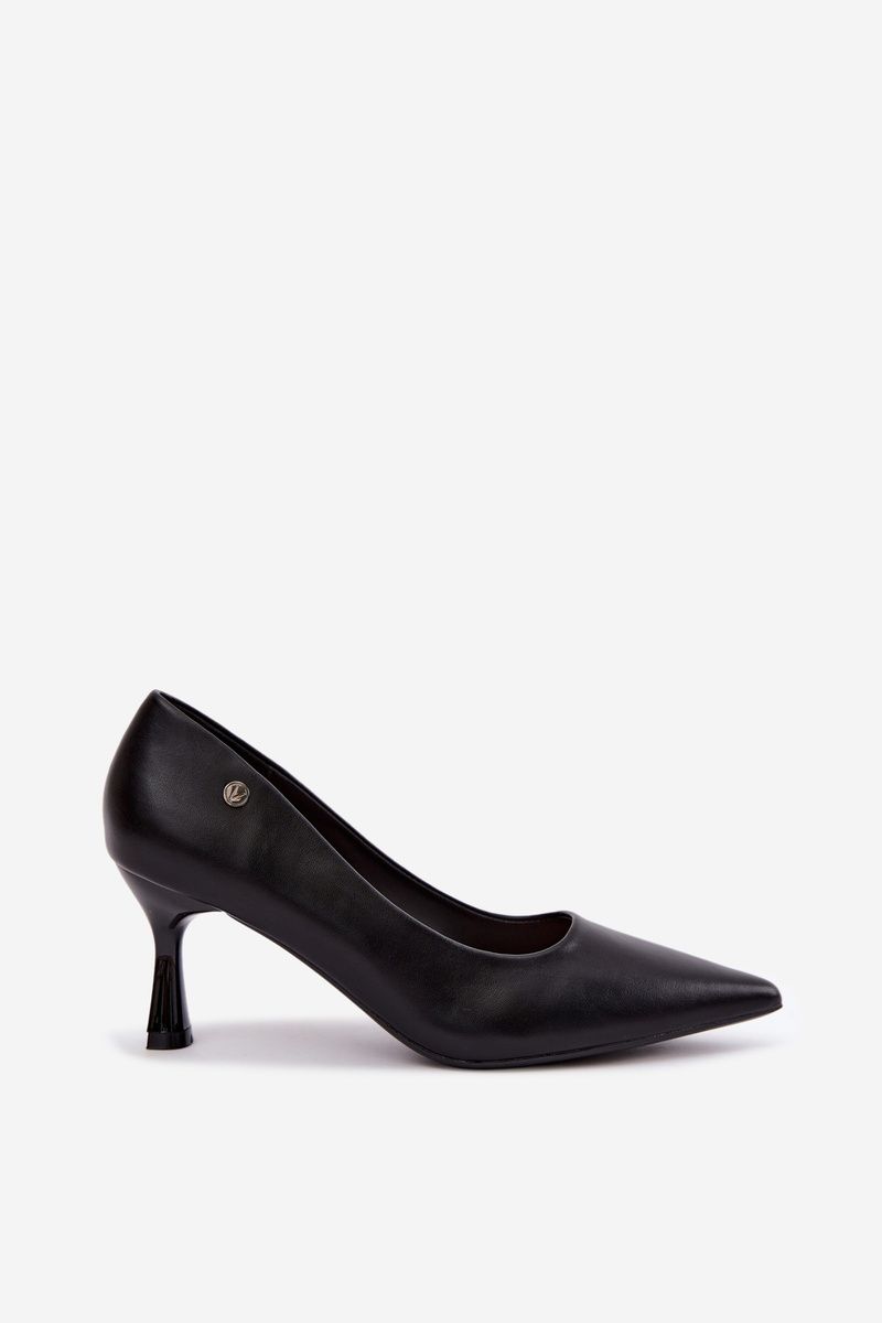 Čierne lodičky z ekologickej kože