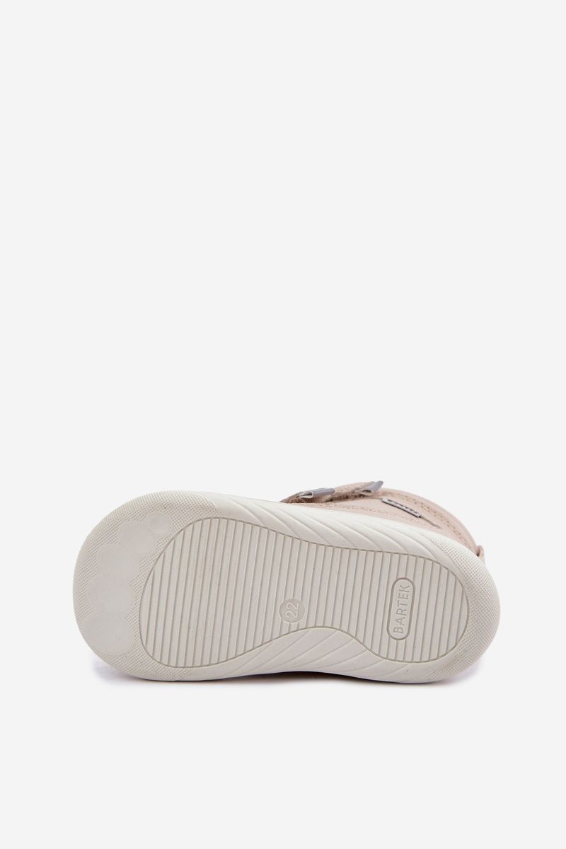 Kožené barefoot snehule béžové