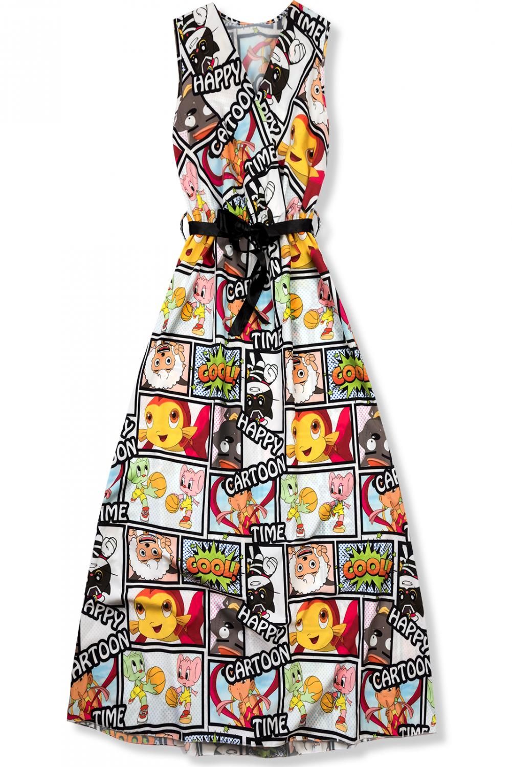 Farebné komiksové šaty HAPPY CARTOON TIME