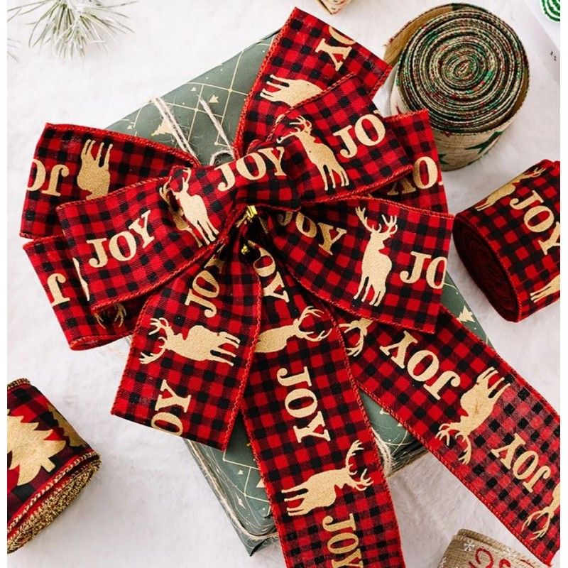 Vianočná stuha JOY 5cm x 5m