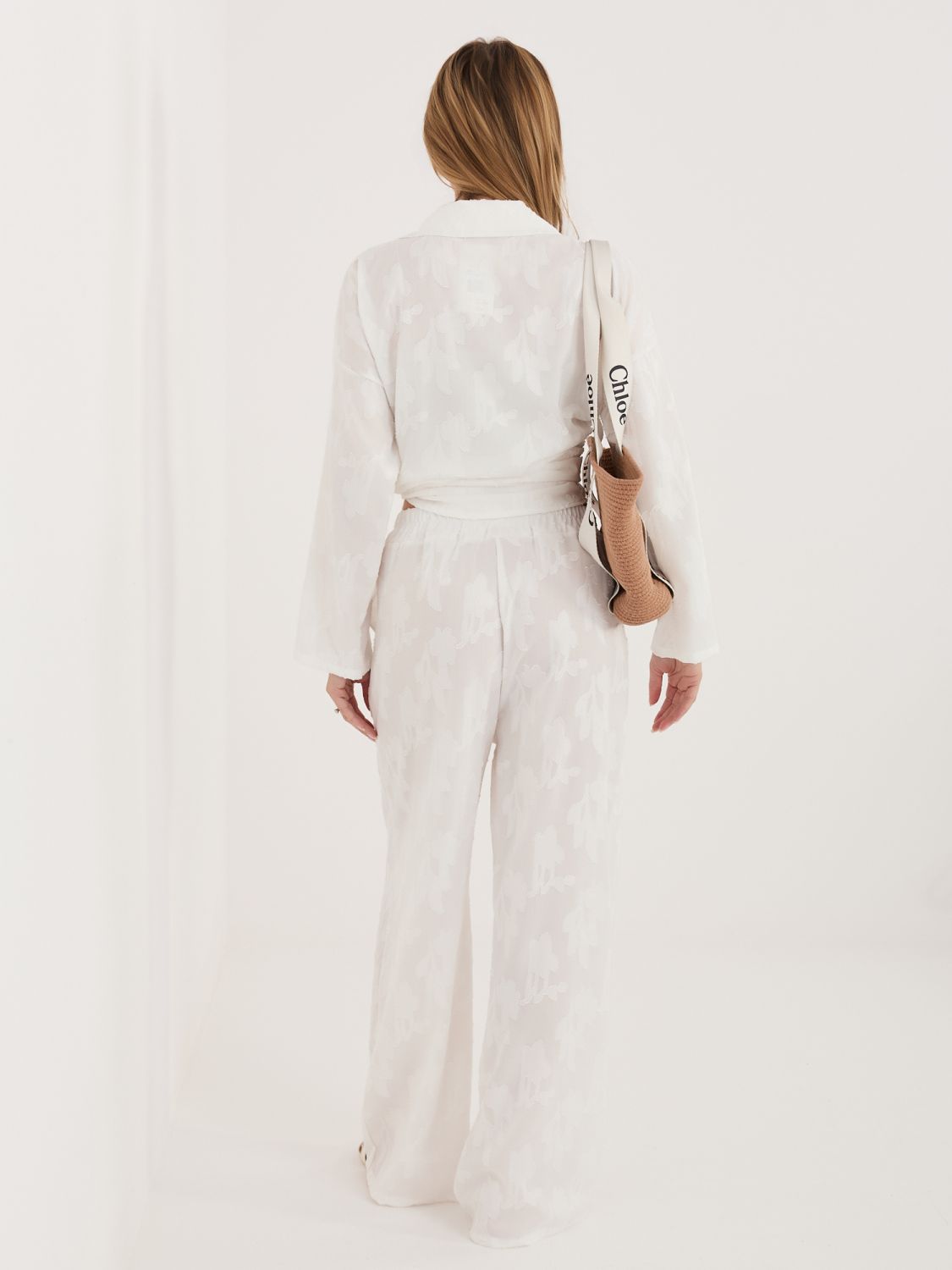 Biely dámsky komplet