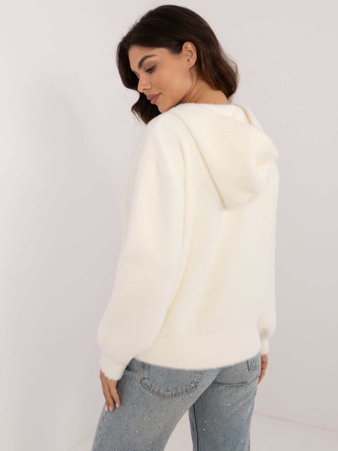 Elegantná bunda v ecru