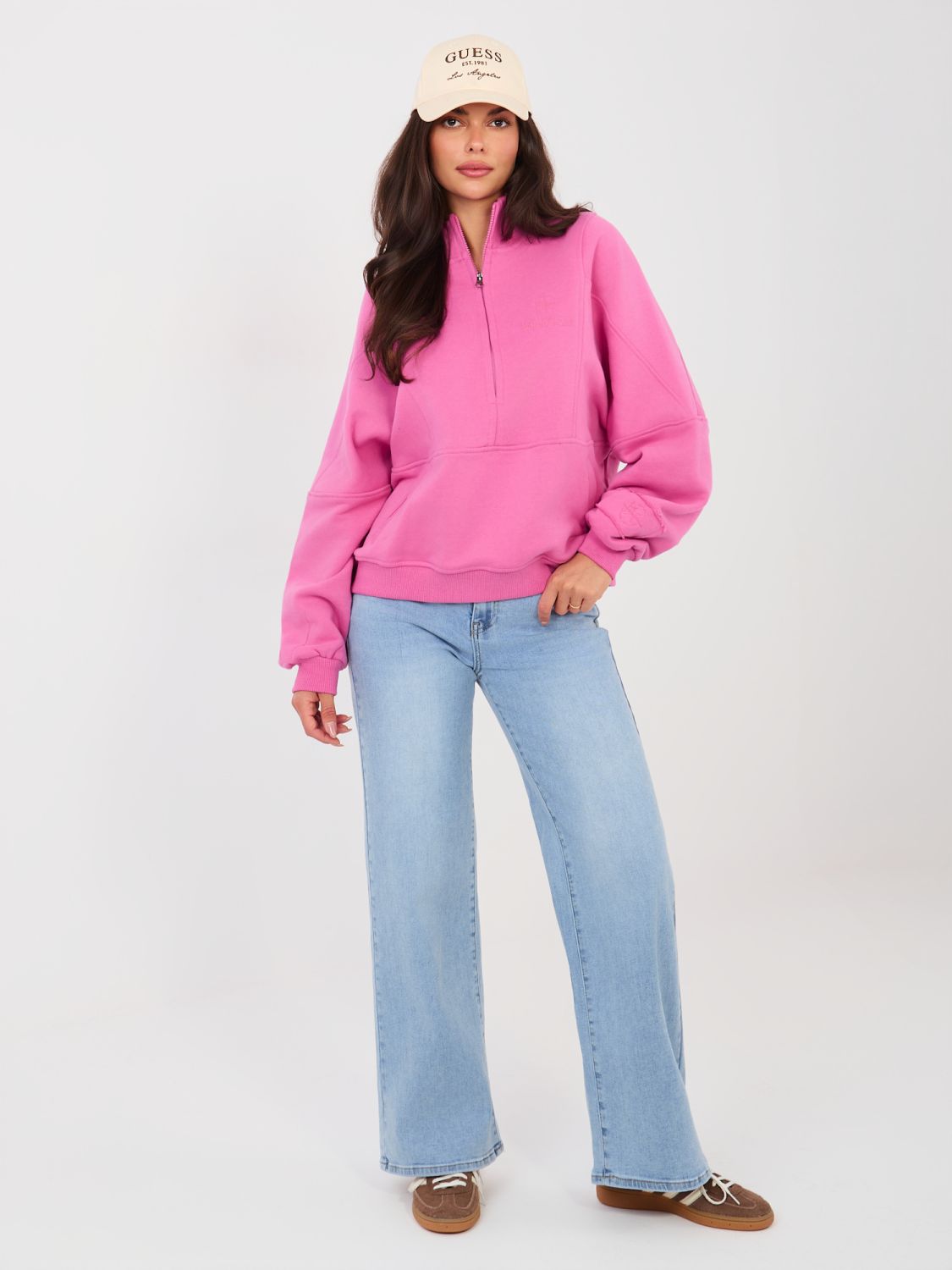 Dámske svetlomodré rovné džínsy