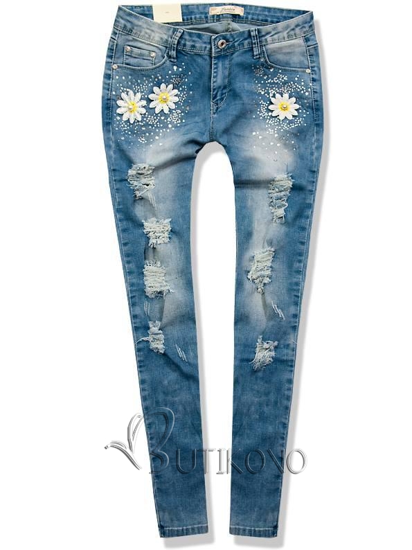 Jeans nohavice H016