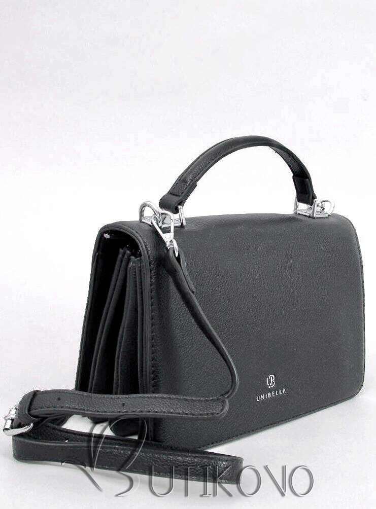Čierna klasická kufríková kabelka