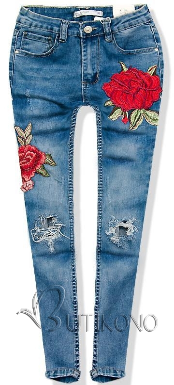 Jeans nohavice D266
