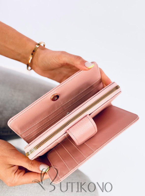 Dámska peňaženka BELLA svetloružová