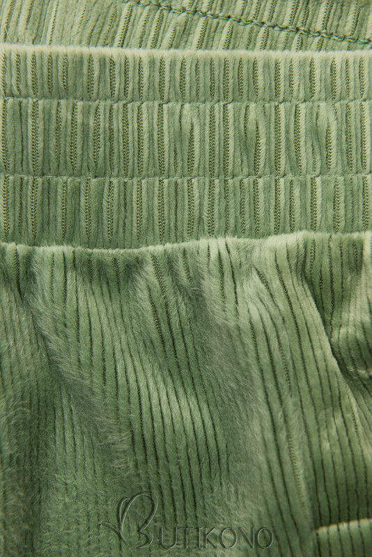 Zelené nohavice s vreckami THE BRAND
