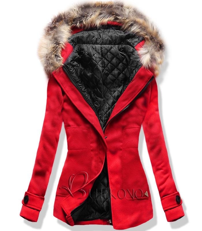 Červený kabát 6706