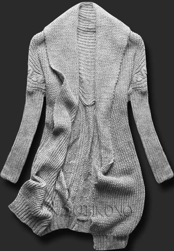 Sivý sveter SEN01