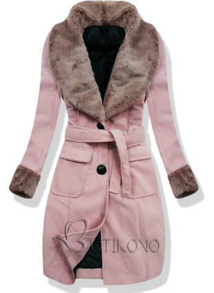 Ružový kabát 22153