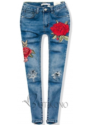 Jeans nohavice D266