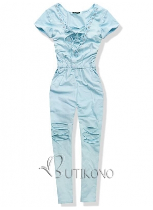 Baby blue overal 6707