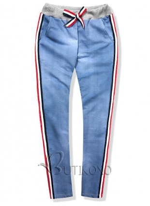 Jeans modré nohavice 9620