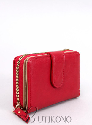 Malá dámska peňaženka červená