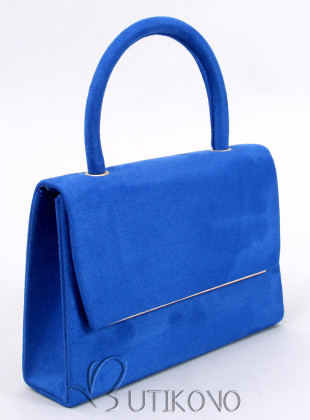 Kráľovská modrá kufríková kabelka
