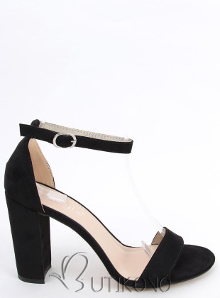 Elegantné dámske sandále čierne