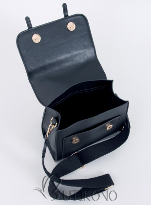 Dámska kabelka - kufrík čierna