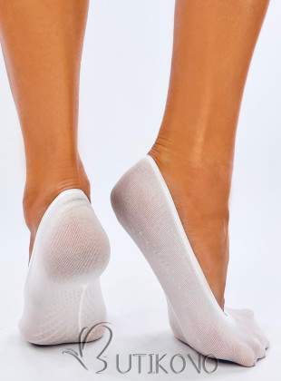 Ponožky do balerín biele