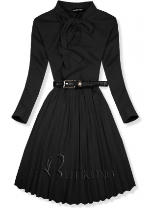 Čierne midi šaty