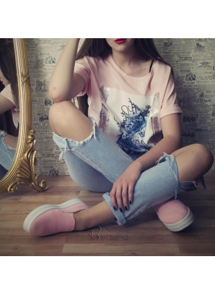 Ružové tričko 50192