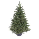Vianočný stromček v kvetináči 3D Smrek MORITZ 110 cm