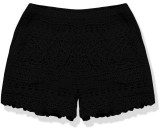 Čierne šortky 0214