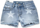 Jeans šortky s potlačou